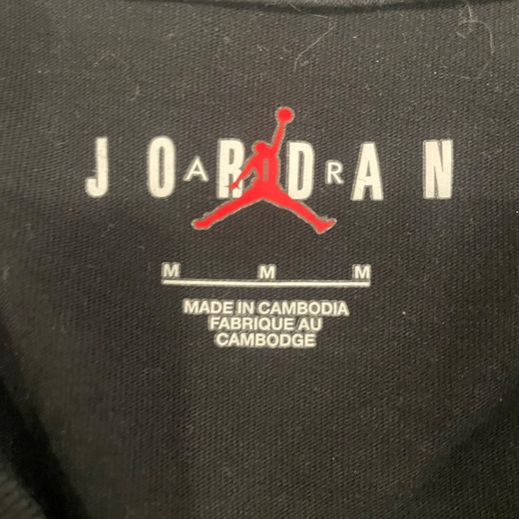 Men's Nike Air Jordan Mens Short Sleeve T Shirts Size M - Picture 4 of 5